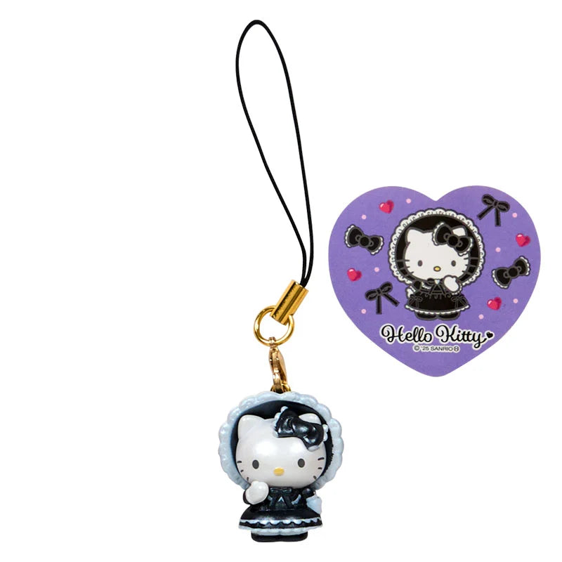 SANRIO | Hello Kitty Secret Trading Mascot Phone Strap Keychain Blind Box 4×3.5cm Vol.2 (Lovely Frill Ver.)