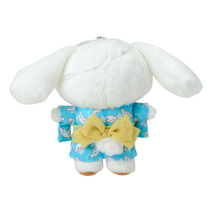 SANRIO | Cinnamoroll Mascot Holder Plush Keychain Bag Charm 10.5×6.5×14.5cm (Summer Festival Character!)