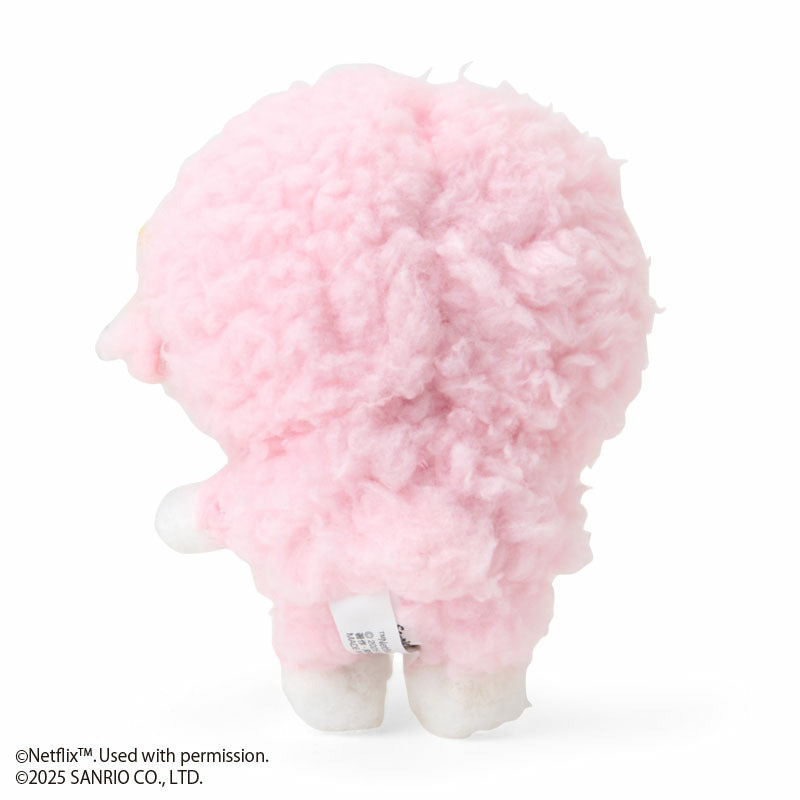 SANRIO | My Sweet Piano Guitar Plush Mascot Holder Keychain Bag Charm W8.5×D10×H6cm (Netflix My Melody & Kuromi)