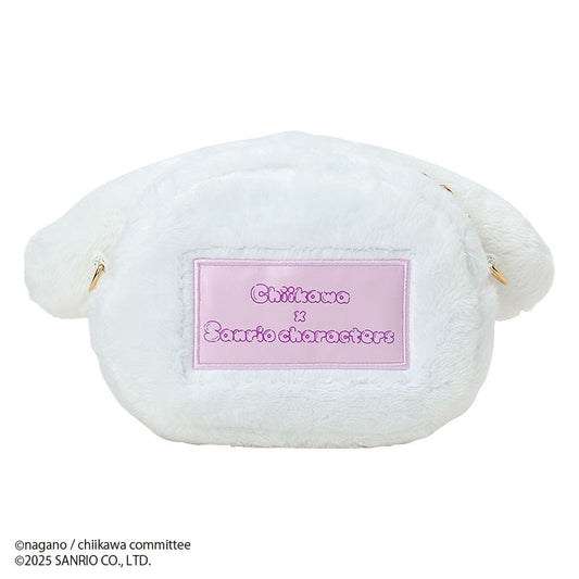SANRIO x CHIIKAWA | Cinnamoroll Hachiware Plush Shoulder Bag Crossbody Bag 23.5×5×12.5cm