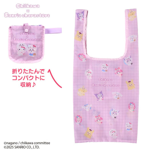 SANRIO x CHIIKAWA | Foldable Eco Bag 310×10×395mm