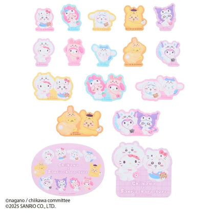 SANRIO x CHIIKAWA | Sticker Set 11.5×0.7×12cm