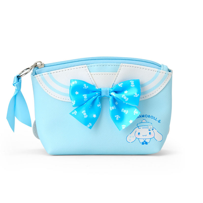SANRIO | Cinnamoroll Pouch 17.7 x 17.1 x 6.0cm (Sailor Collar)