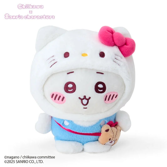 SANRIO x CHIIKAWA | Hello Kitty Chiikawa Plush Toy Plush Doll 20×13×19cm