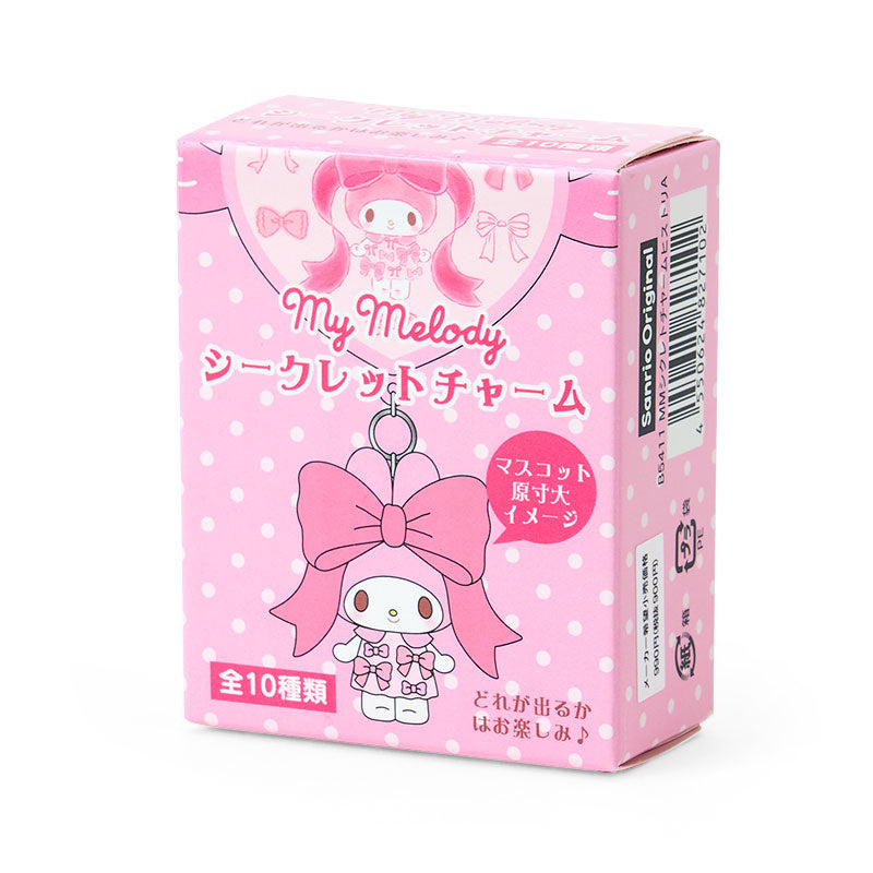 SANRIO｜My Melody Secret Phone Charm Mystery Bag Blind Box A 1pc 6×3×7.5cm (My Melody 50th Anniversary & Kuromi 20th