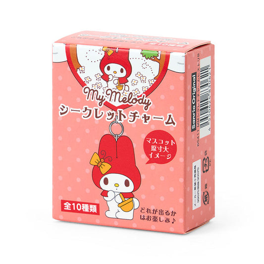 SANRIO｜My Melody Secret Phone Charm Mystery Bag Blind Box B 1pc 6×3×7.5cm (My Melody 50th Anniversary & Kuromi 20th