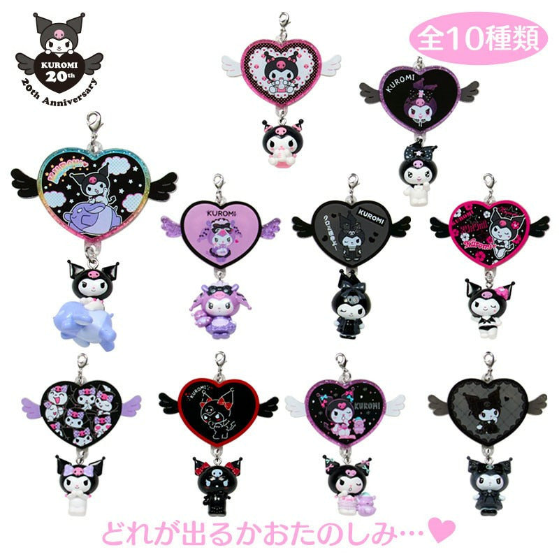 SANRIO｜Kuromi Secret Phone Charm Mystery Bag Blind Box 1pc 6×3×7.5cm (My Melody 50th Anniversary & Kuromi 20th