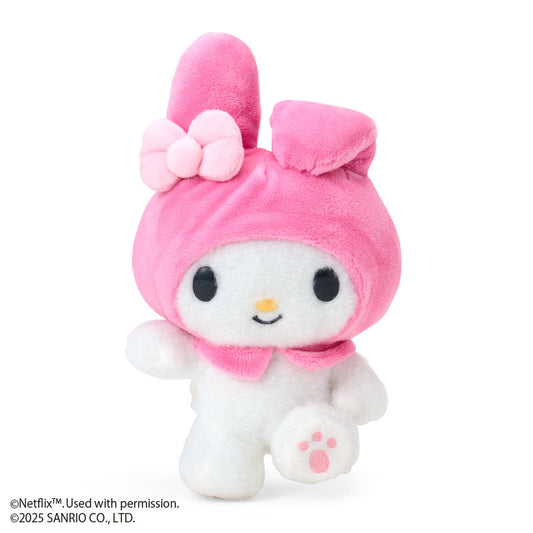 SANRIO | My Melody Posable Plush Toy Plush Doll W14 x H23 x D10 cm (Netflix My Melody & Kuromi)
