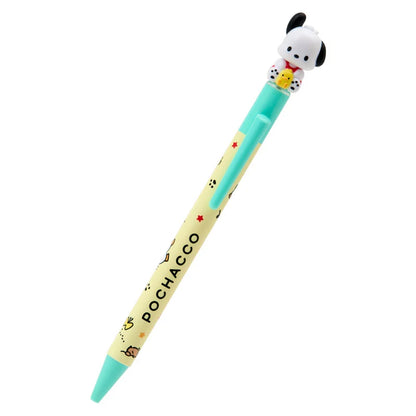 SANRIO | Mascot Ballpoint Pen Black 0.5mm (Pochacco)