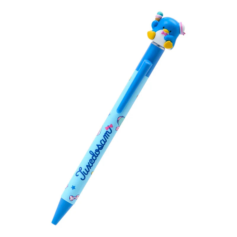 SANRIO | Mascot Ballpoint Pen Black 0.5mm (Tuxedosam)
