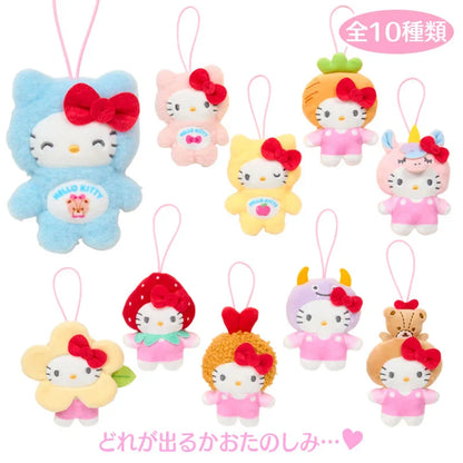 SANRIO | Hello Kitty Secret Plush Keychain Blind Box 125 x 98 x 31mm (My Deco Bag)(Order 10 For Complete Box)