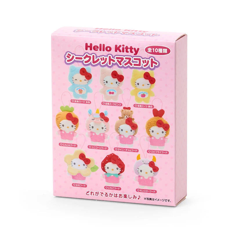 SANRIO | Hello Kitty Secret Plush Keychain Blind Box 125 x 98 x 31mm (My Deco Bag)(Order 10 For Complete Box)