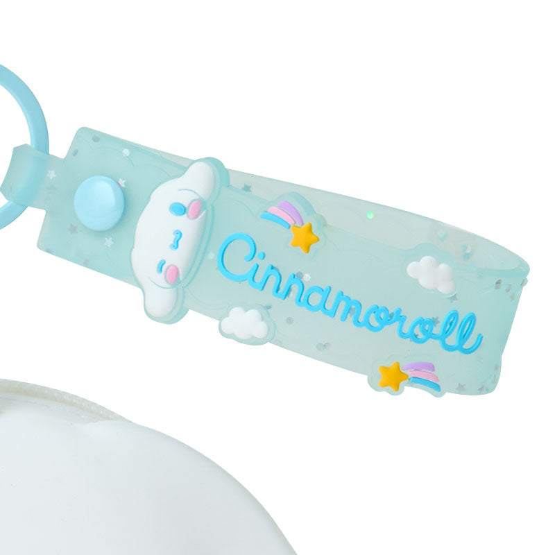 SANRIO | Cinnamoroll Mini Silicone Pouch Keychain Bag Charm 108×46×90mm (My Deco Bag)