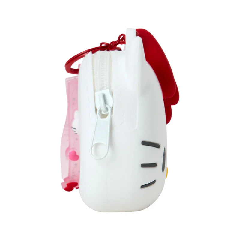 SANRIO | Hello Kitty Mini Silicone Pouch Keychain Bag Charm 108×46×90mm (My Deco Bag)