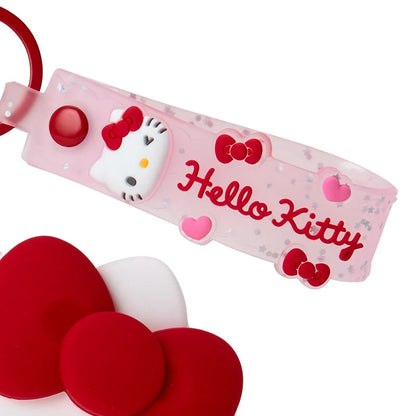 SANRIO | Hello Kitty Mini Silicone Pouch Keychain Bag Charm 108×46×90mm (My Deco Bag)
