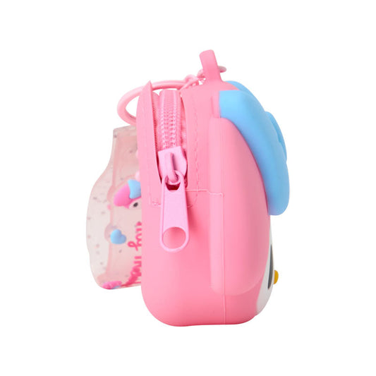 SANRIO | My Melody Mini Silicone Pouch Keychain Bag Charm 108×46×90mm (My Deco Bag)