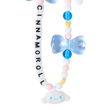 SANRIO | Cinnamoroll Bead Strap with Mascot Phone Strap 50×8×160mm (Ribbon)