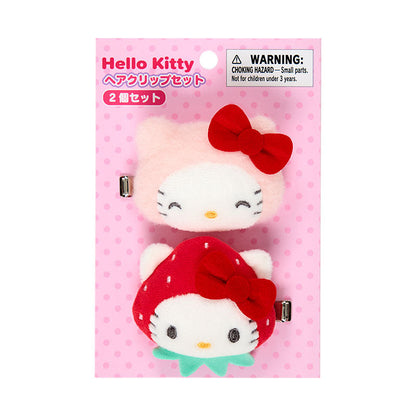 SANRIO | Hello Kitty Hair Clip Set Each 70×25×55mm Approx. (My Deco Bag)