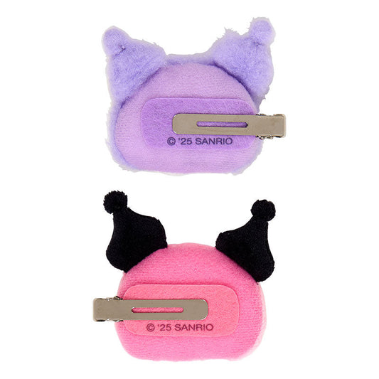 SANRIO | Kuromi Hair Clip Set Each 70×25×55mm Approx. (My Deco Bag)
