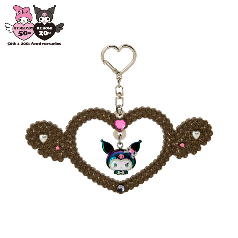 SANRIO | Kuromi Rabbit Keychain 13 x 1 x 6 cm (Melousa Romiusa)