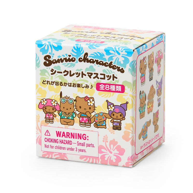 SANRIO | Secret Tanned Mascot Figure Blind Box 5.3×5×6.2cm (Endless Summer Vacation / Coconut Vacation / Tokonatsu