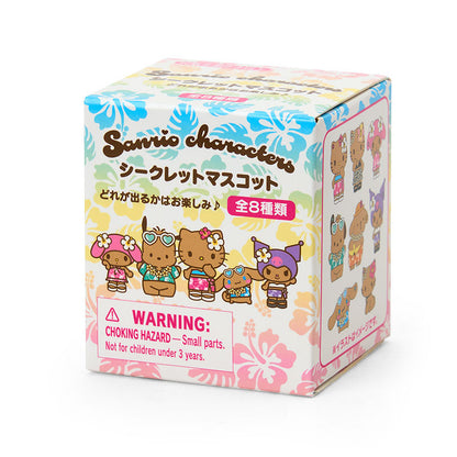 SANRIO | Secret Tanned Mascot Figure Blind Box 5.3×5×6.2cm (Endless Summer Vacation / Coconut Vacation / Tokonatsu