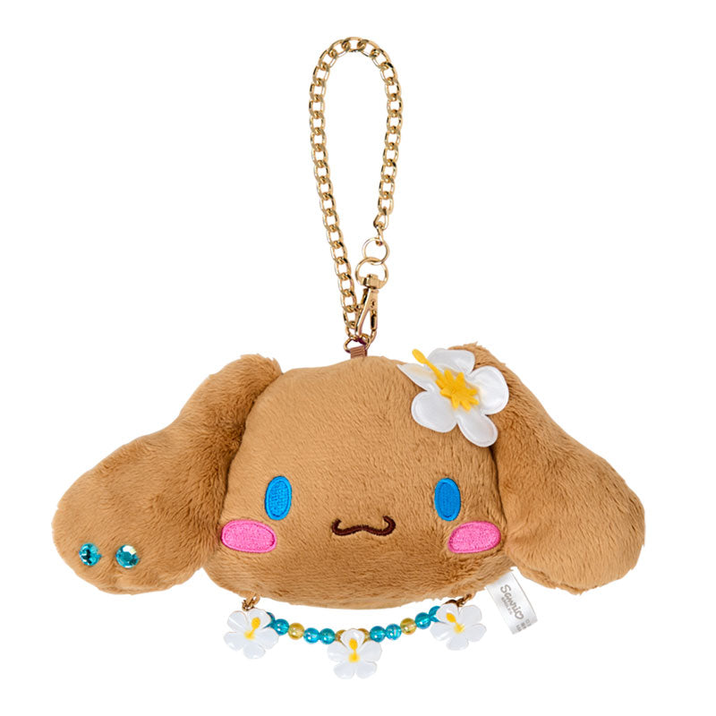 SANRIO | Cinnamoroll Tanned Plush Keychain Mirror Mascot Charm 19×5×9cm (Endless Summer Vacation / Coconut Vacation