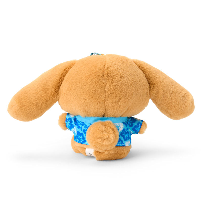 SANRIO | Cinnamoroll Tanned Mascot Holder Plush Keychain Bag Charm 14×7×17cm (Endless Summer Vacation / Coconut