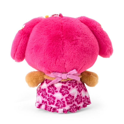SANRIO | My Melody Tanned Mascot Holder Plush Keychain Bag Charm 14×7×17cm (Endless Summer Vacation / Coconut Vacation