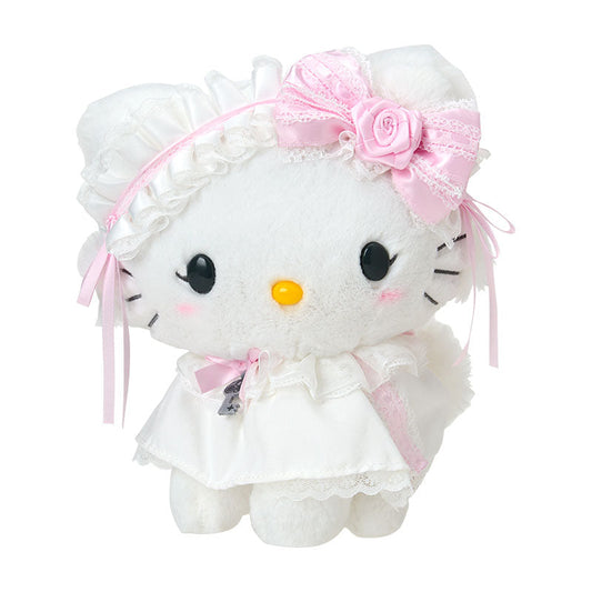 SANRIO | Charmmy Kitty Plush Toy Plush Doll 170×110×180mm (White Frill Design)