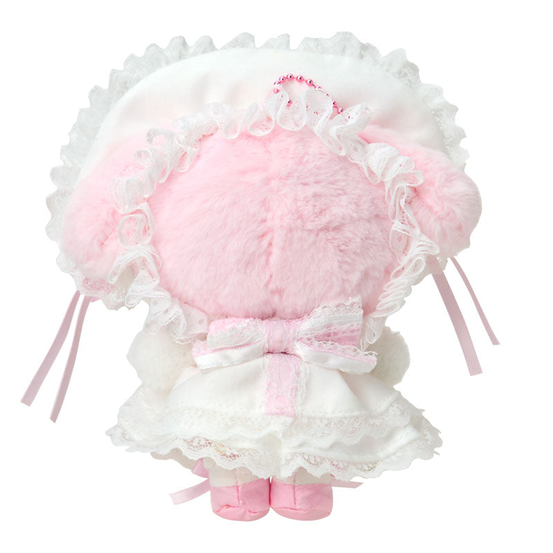 SANRIO | My Melody Plush Mascot Holder Keychain Bag Charm 125×80×150mm (White Frill Design)