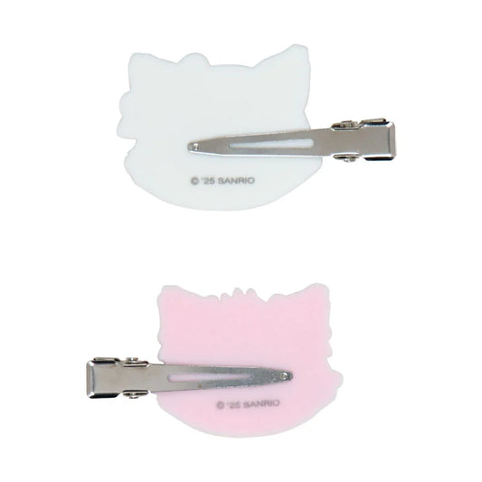 SANRIO | Charmmy Kitty Flocked Bangs Clip Set Hair Clip Set 60×11×38mm