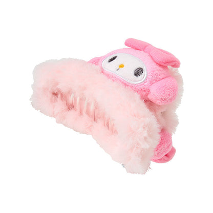 SANRIO | My Melody Mascot Hair Claw Clip 120×80×80mm (Fluffy Face)