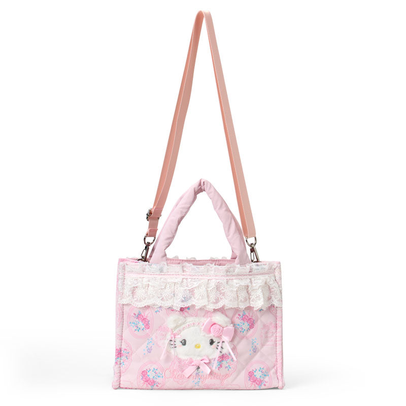 SANRIO | Charmmy Kitty 2 Way Tote Bag 230×110×175mm (White Frill Design)