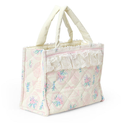 SANRIO | Hello Kitty 2 Way Tote Bag 230×110×175mm (White Frill Design)