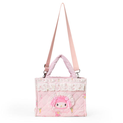 SANRIO | My Melody 2 Way Tote Bag 230×110×175mm (White Frill Design)