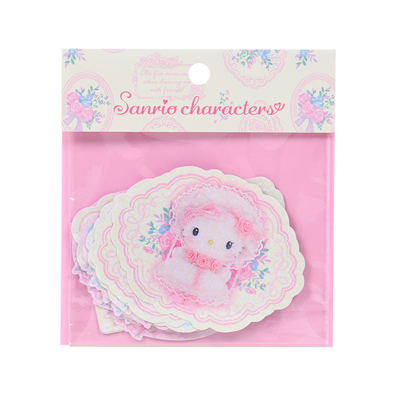 SANRIO | Sticker Set 100×3×108mm (White Frill Design)