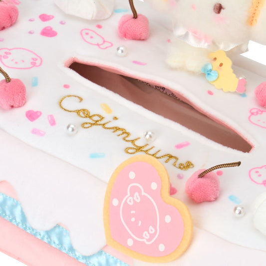 SANRIO | Cogimyun Tissue Box Cover Plush 250×130×165mm (Sweets Party 10th Anniversary)