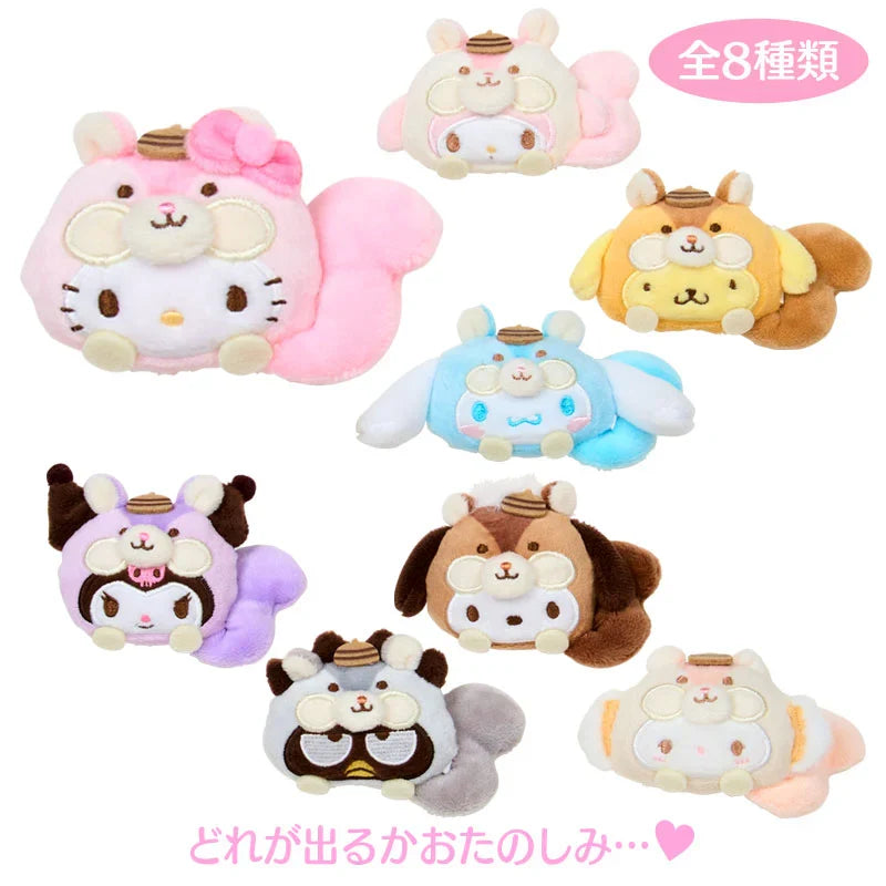 SANRIO | Secret Brooch Blind Box 85×20×80mm (Fluffy Squirrel)