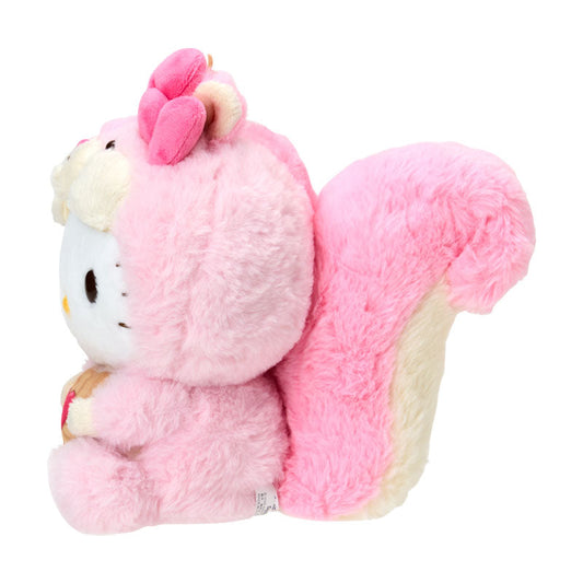 SANRIO | Hello Kitty Plush Toy Plush Doll 260×210×190m (Fluffy Squirrel)