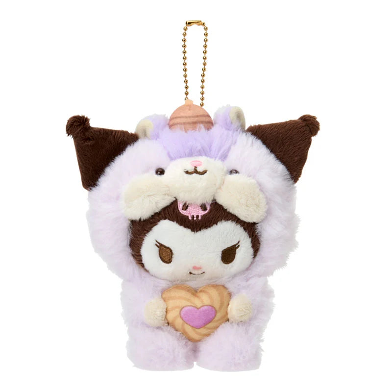 SANRIO | Kuromi Plush Keychain Mascot Holder Bag Charm 135×135×150mm (Fluffy Squirrel)