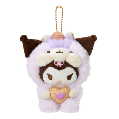 SANRIO | Kuromi Plush Keychain Mascot Holder Bag Charm 135×135×150mm (Fluffy Squirrel)