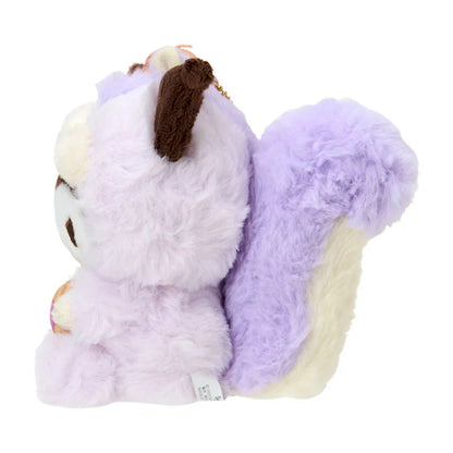 SANRIO | Kuromi Plush Keychain Mascot Holder Bag Charm 135×135×150mm (Fluffy Squirrel)