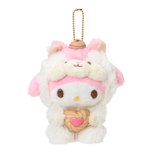 SANRIO | My Melody Plush Keychain Mascot Holder Bag Charm 135×135×150mm (Fluffy Squirrel)