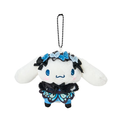 SANRIO | Cinnamoroll Plush Keychain Bag Charm Mascot Holder 160×60×110mm (Butterfly)