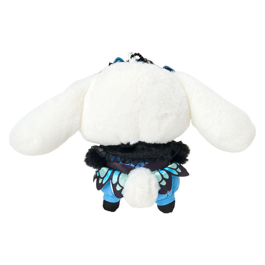 SANRIO | Cinnamoroll Plush Keychain Bag Charm Mascot Holder 160×60×110mm (Butterfly)