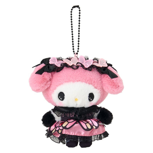 SANRIO | My Melody Plush Keychain Bag Charm Mascot Holder 160×60×110mm (Butterfly)