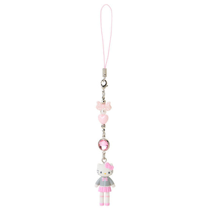 SANRIO | Hello Kitty Uniform Style Blazer Pleated Skirt Strap Phone Charm 26×12×40mm (Sanrio Closet Collection)