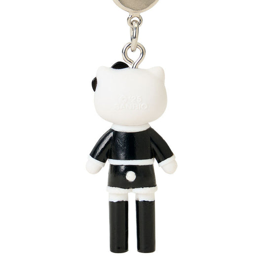 SANRIO | Hello Kitty Tweed Style Elegant Outing Strap Phone Charm 26×12×40mm (Sanrio Closet Collection)