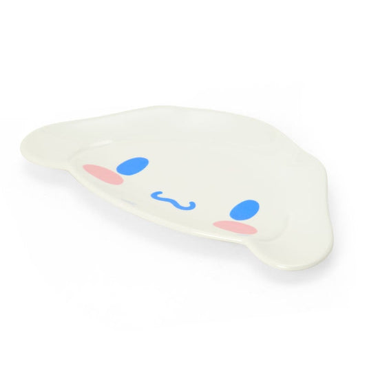 SANRIO | Cinnamoroll Face Shaped Plate Microwave Dishwasher And Dryer Safe 150x127x15mm